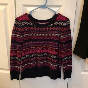 Small LOFT Multicolored Sweater